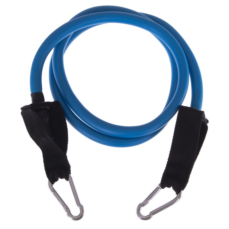 Еспандер багатофункціональний для фітнесу 5 джгутів Resistance Band Zelart FI-6333 в чехле різнокольоровий