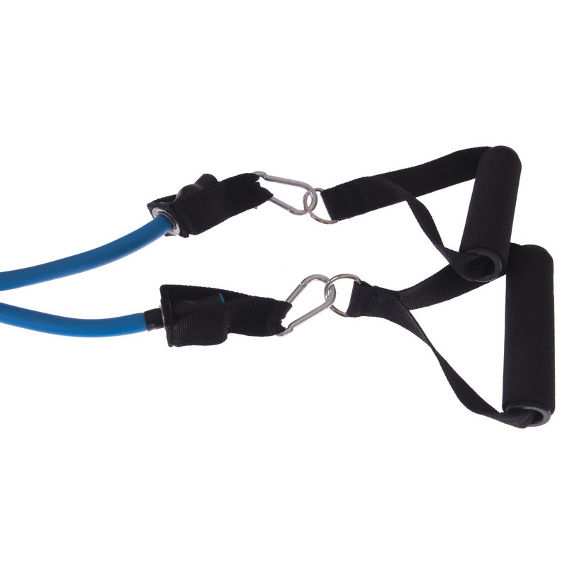 Еспандер багатофункціональний для фітнесу 5 джгутів Resistance Band Zelart FI-6333 в чехле різнокольоровий