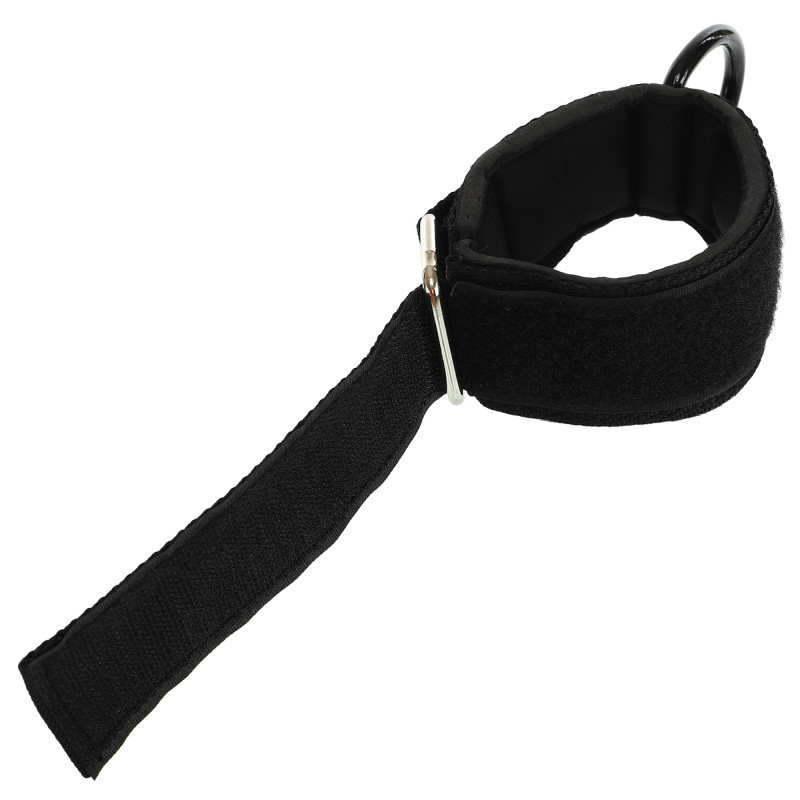 Повідець-амортизатор для тренувань на швидкість і реакцію Zelart ANKLE STRAP FI-6555 чорний-помаранчевий