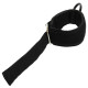 Повідець-амортизатор для тренувань на швидкість і реакцію Zelart ANKLE STRAP FI-6555 чорний-помаранчевий