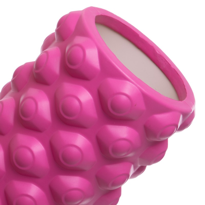 Ролер масажний циліндр (ролик мфр) 45см Grid Bubble Roller SP-Sport FI-6672-BUBBLE кольори в асортименті