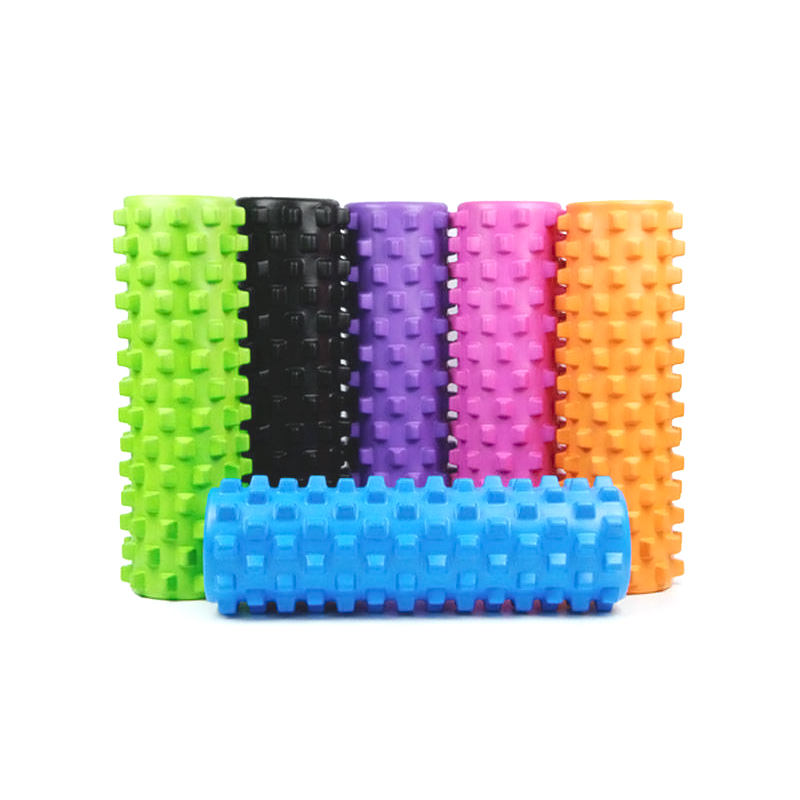 Ролер масажний циліндр (ролик мфр) 45см Grid Bubble Roller SP-Sport FI-6672 кольори в асортименті