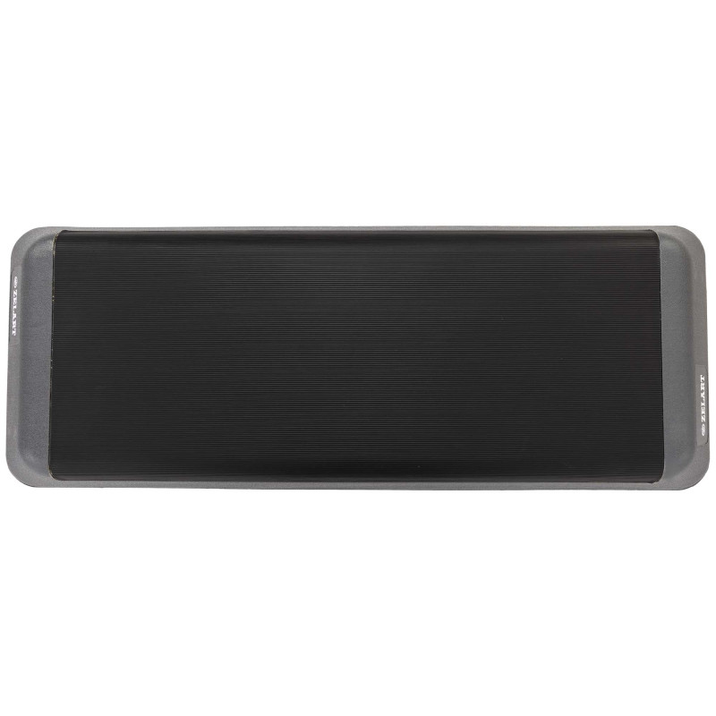 Степ-платформа для фітнесу та аеробіки 3 рівня висоти Zelart FI-6772 110x41x20см чорний-сірий
