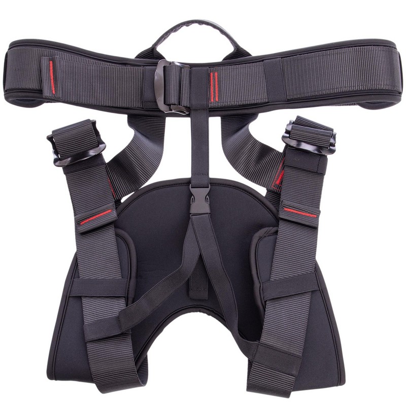 Тренажер для Банджі Фітнес BUNGEE SP-Sport FI-6900 чорний