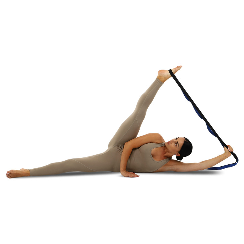 Стрічка стропа з петлями для розтяжки Stretch Strap Record FI-6906 11 петель кольори в асортименті