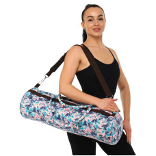 Сумка для йоги KINDFOLK Yoga bag SP-Sport FI-6969-5 рожевий-блакитний
