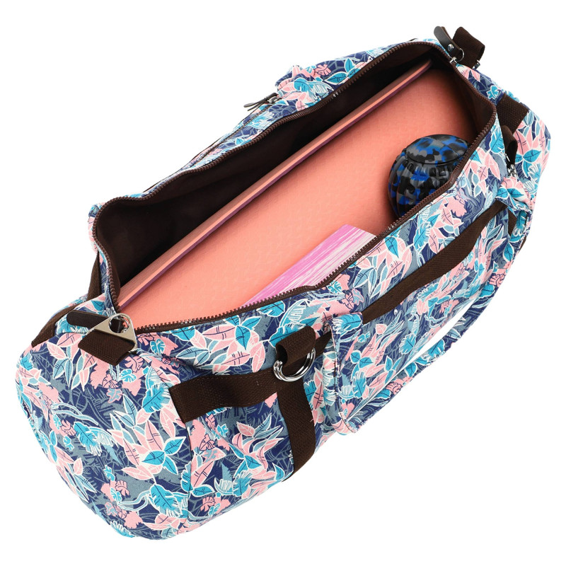 Сумка для йоги KINDFOLK Yoga bag SP-Sport FI-6969-5 рожевий-блакитний