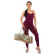Сумка для йоги FODOKO Yoga bag SP-Sport FI-6970-3 бежевий-блакитний