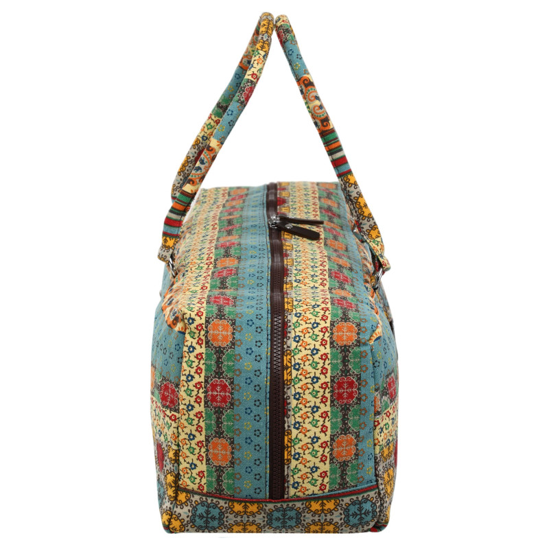 Сумка для йоги FODOKO Yoga bag SP-Sport FI-6970-3 бежевий-блакитний