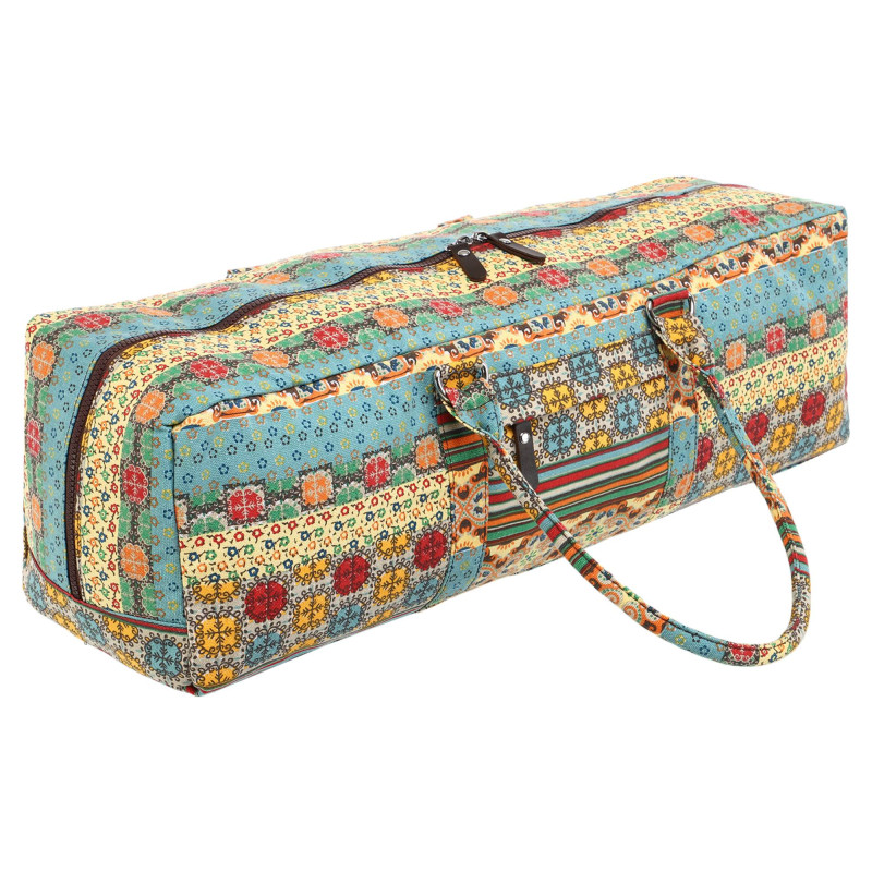 Сумка для йоги FODOKO Yoga bag SP-Sport FI-6970-3 бежевий-блакитний