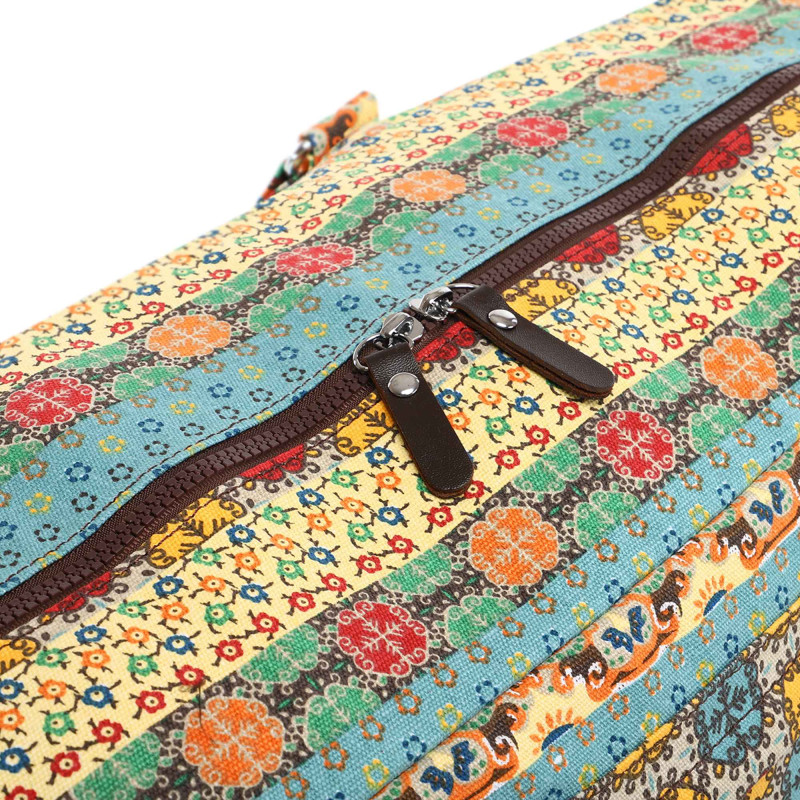 Сумка для йоги FODOKO Yoga bag SP-Sport FI-6970-3 бежевий-блакитний