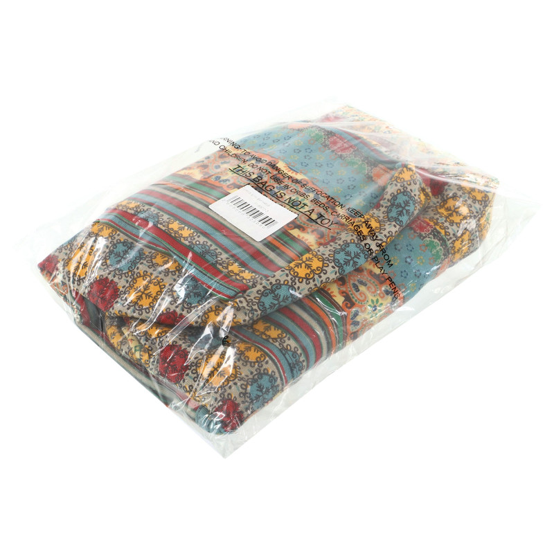 Сумка для йоги FODOKO Yoga bag SP-Sport FI-6970-3 бежевий-блакитний