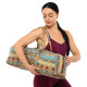Сумка для йоги FODOKO Yoga bag SP-Sport FI-6970-3 бежевий-блакитний