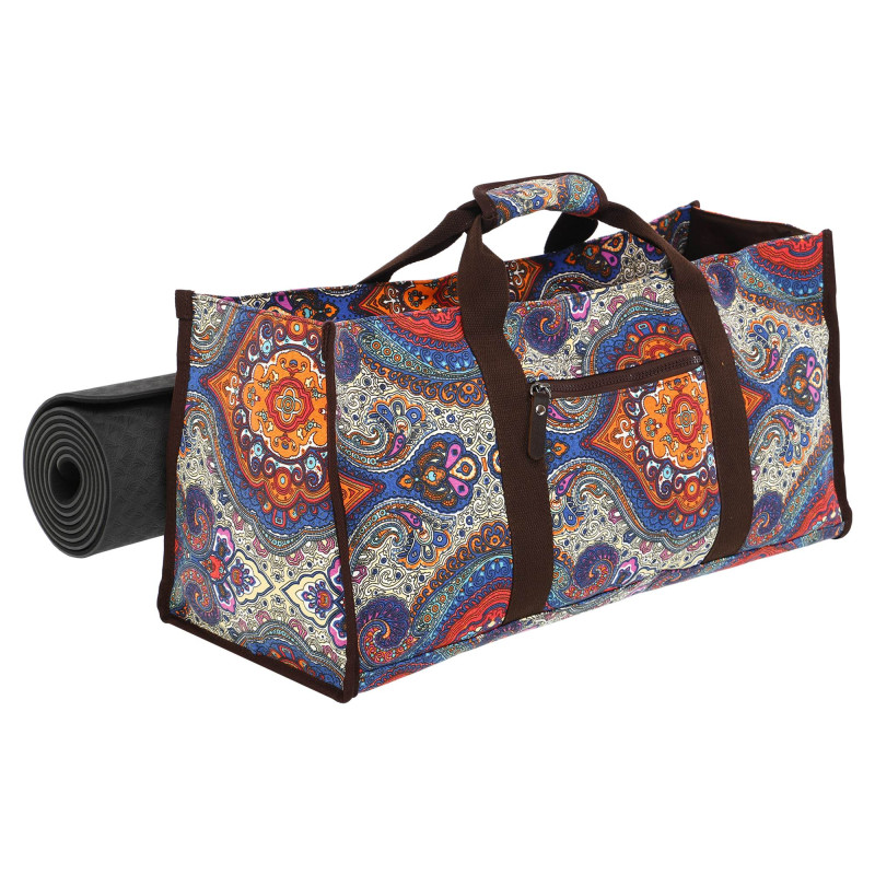 Сумка для йоги SP-Sport DoYourYoga Yoga bag FI-6971-1 сірий-помаранчевий