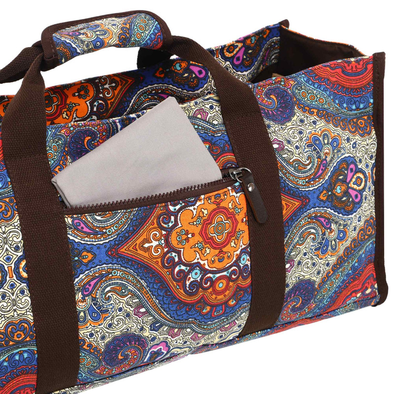 Сумка для йоги SP-Sport DoYourYoga Yoga bag FI-6971-1 сірий-помаранчевий