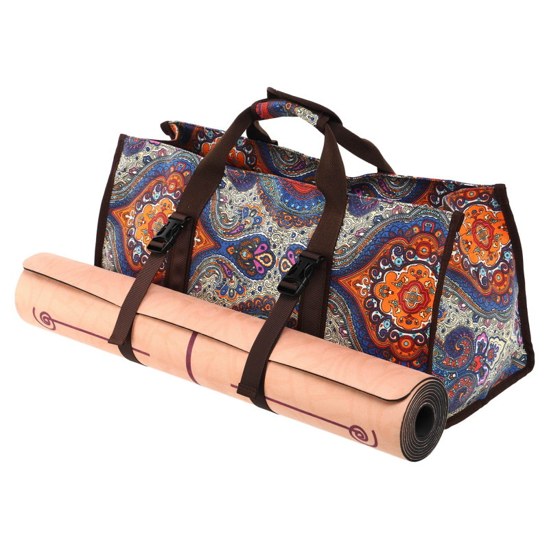 Сумка для йоги SP-Sport DoYourYoga Yoga bag FI-6971-1 сірий-помаранчевий