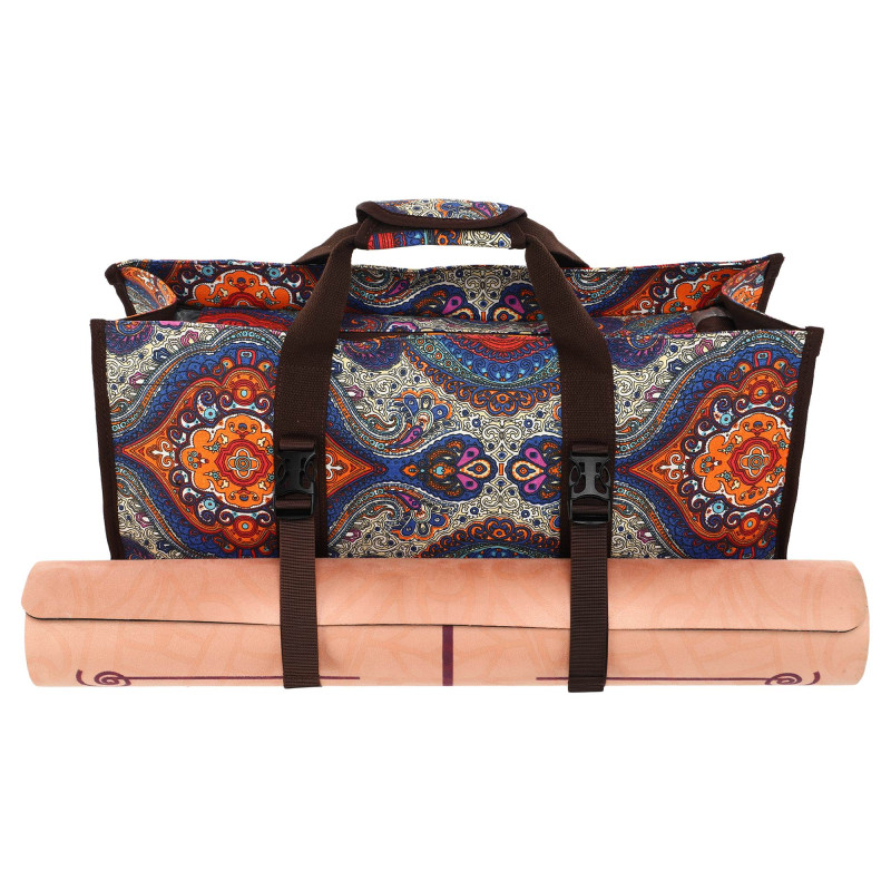 Сумка для йоги SP-Sport DoYourYoga Yoga bag FI-6971-1 сірий-помаранчевий