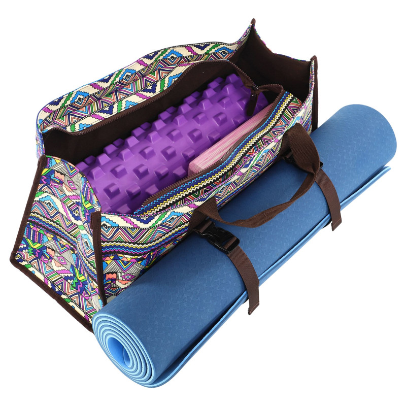 Сумка для йоги SP-Sport DoYourYoga Yoga bag FI-6971-2 темно-синій-фіолетовий
