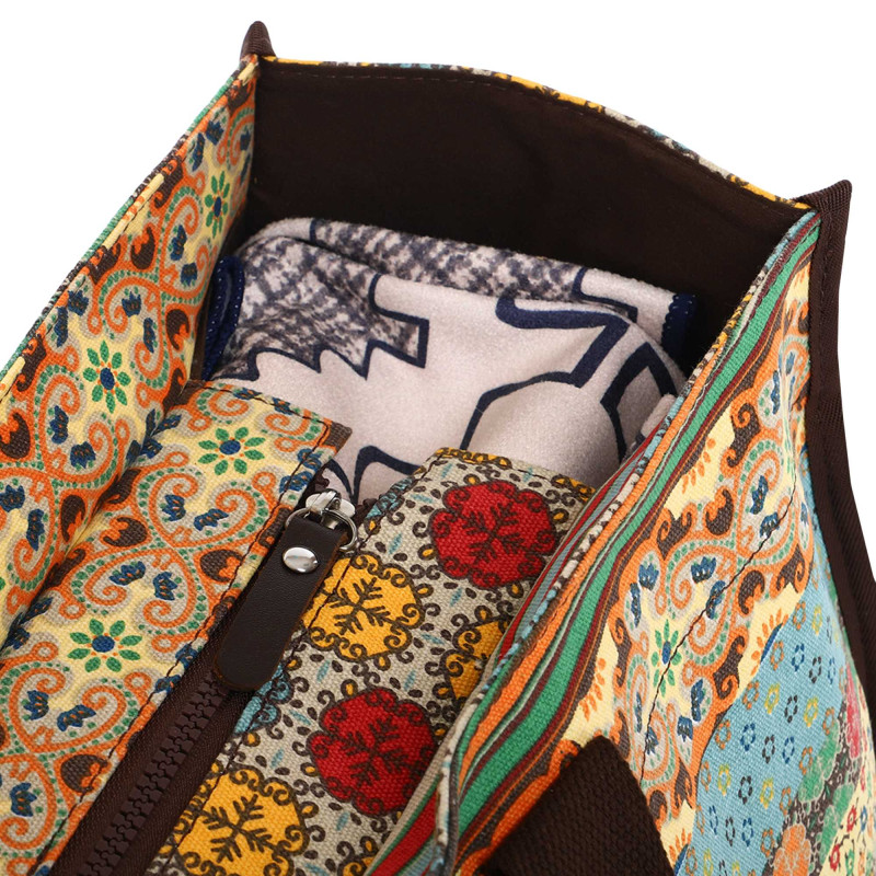 Сумка для йоги SP-Sport DoYourYoga Yoga bag FI-6971-3 бежевий-блакитний