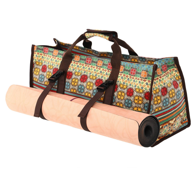 Сумка для йоги SP-Sport DoYourYoga Yoga bag FI-6971-3 бежевий-блакитний