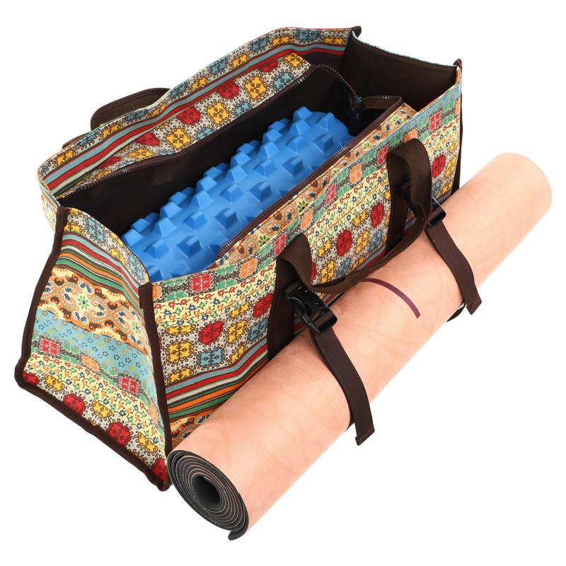 Сумка для йоги SP-Sport DoYourYoga Yoga bag FI-6971-3 бежевий-блакитний