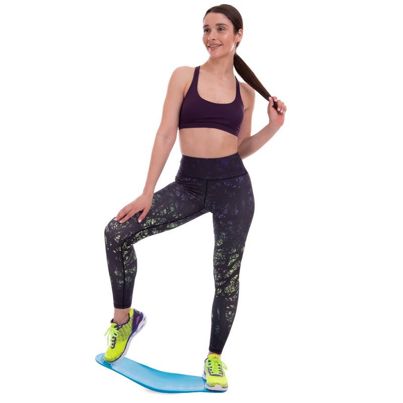 Дошка балансувальна WORKOUT BOARD TWIST Record FI-7067 60х25см кольори в асортименті