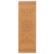 Килимок для йоги Пробковий каучуковий двошаровий Yoga mat Record FI-7156-1 183x61мx0.4cм з принтом Марш Слонів коричневий