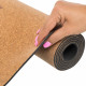 Килимок для йоги Пробковий каучуковий двошаровий Yoga mat Record FI-7156-2 183x61мx0.4cм з принтом Чакри коричневий