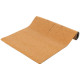Килимок для йоги Пробковий каучуковий двошаровий Yoga mat Record FI-7156-6 183x61мx0.4cм з принтом Хамса коричневий