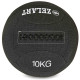 М'яч набивний медичний для кросфіту в кевларовій оболонці WALL BALL Zelart FI-7224-10 10кг чорний