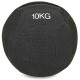 М'яч набивний медичний для кросфіту в кевларовій оболонці WALL BALL Zelart FI-7224-10 10кг чорний