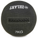 М'яч набивний медичний для кросфіту в кевларовій оболонці WALL BALL Zelart FI-7224-7 7кг чорний