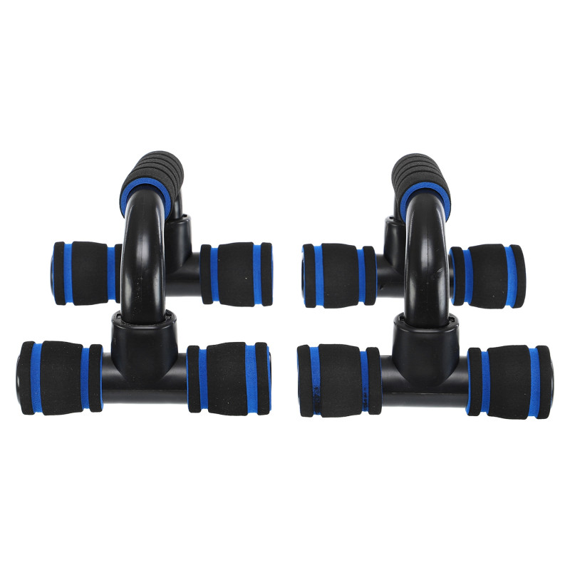 Упори для віджимань 2штуки CIMA FI-7427 PUSH-UP BAR 21x14x12см черный-синий