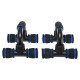 Упори для віджимань 2штуки CIMA FI-7427 PUSH-UP BAR 21x14x12см черный-синий