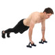 Упори для віджимань 2штуки CIMA FI-7427 PUSH-UP BAR 21x14x12см черный-синий