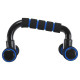 Упори для віджимань 2штуки CIMA FI-7427 PUSH-UP BAR 21x14x12см черный-синий