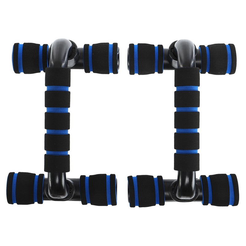Упори для віджимань 2штуки CIMA FI-7427 PUSH-UP BAR 21x14x12см черный-синий