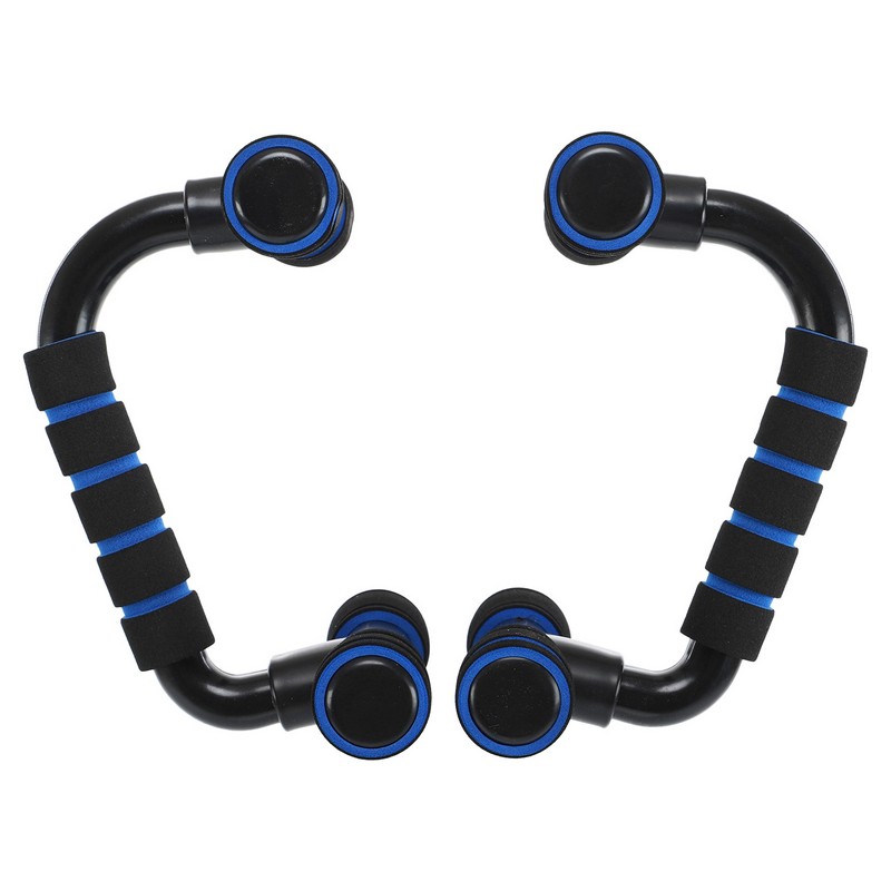 Упори для віджимань 2штуки CIMA FI-7427 PUSH-UP BAR 21x14x12см черный-синий