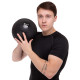 Слэмбол мяч набивной для кроссфита и фитнеса Slam Ball Zelart FI-7474-10 10кг чорний