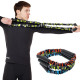 Еспандер трубчастий з ручками в захисному рукаві Вісімка Zelart FI-7832-45 45LB навантаження-20,5 кг жовтий