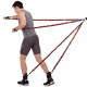 Тренувальна система для відпрацювання ударів тренажер «Бій з тінню» Zelart FI-7840-35 чорний-помаранчевий