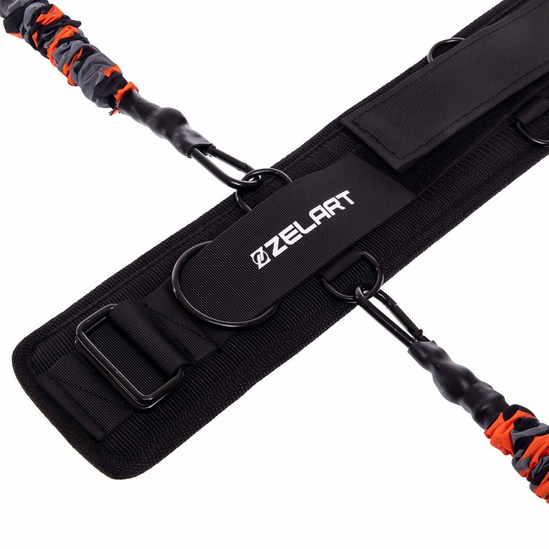 Тренувальна система для швидкісних і силових тренувань Cobra Pro FI-7841-35 чорний-помаранчевий