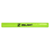 Слеп-браслет світловідбиваючий флікер Zelart FI-7852 30x3см салатовий