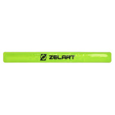 Слеп-браслет світловідбиваючий флікер Zelart FI-7852 30x3см салатовий