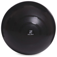 Фітбол м'яч для фітнесу сатин Zelart FI-8225 ø75см чорний