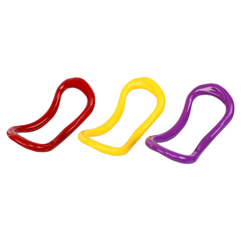 Кільце для йоги та розтяжки YOGA HOOP Zelart FI-8230 кольори в асортименті