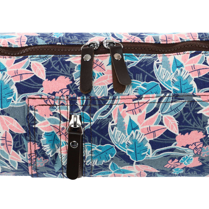 Сумка-чохол для йога килимка KINDFOLK Yoga bag SP-Sport FI-8365-2 рожевий-блакитний
