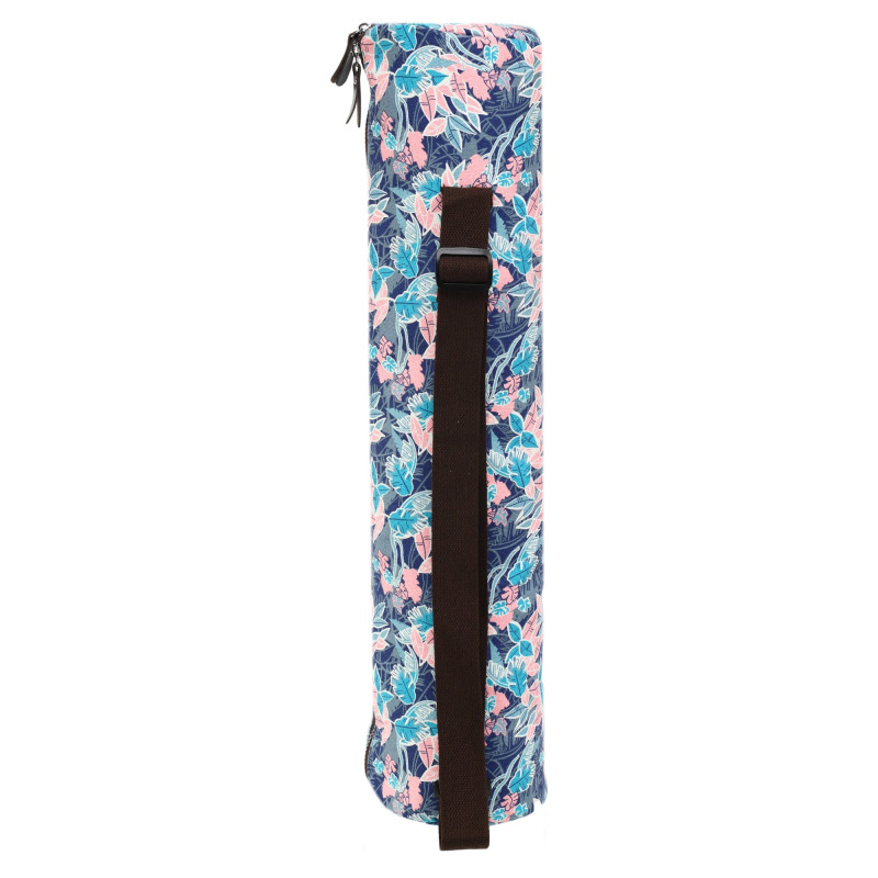 Сумка-чохол для йога килимка KINDFOLK Yoga bag SP-Sport FI-8365-2 рожевий-блакитний