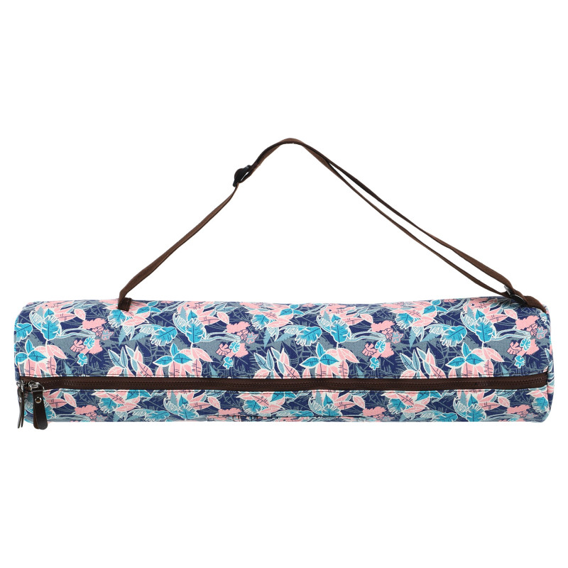 Сумка-чохол для йога килимка KINDFOLK Yoga bag SP-Sport FI-8365-2 рожевий-блакитний
