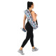 Сумка-чохол для йога килимка KINDFOLK Yoga bag SP-Sport FI-8365-2 рожевий-блакитний